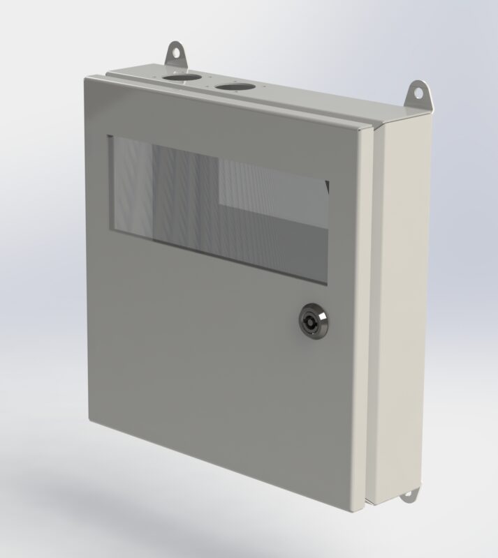 3D модель Шкаф коммуникационный 300 х 300 х 83мм