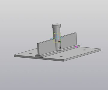 3D модель Матрица и пуансон для кривошипного станка