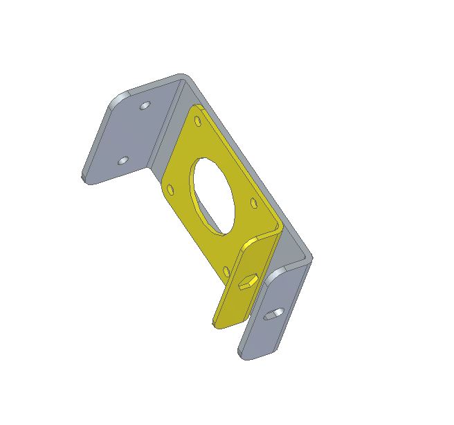 3D модель Натяжитель ремня по оси Y для Kingroon Kp3S