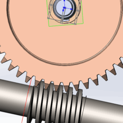 3D модель Проектирование червячного редуктора в SolidWorks