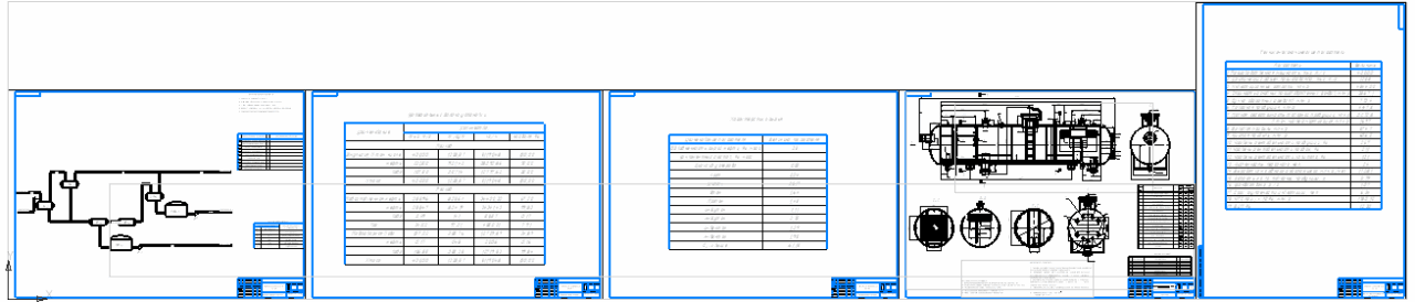 Чертеж Разработка технологических решений установки подготовки нефти к транспорту мощностью 430 тыс. год в составе НГДУ «Сургутнефть» с расчетом основного аппарата