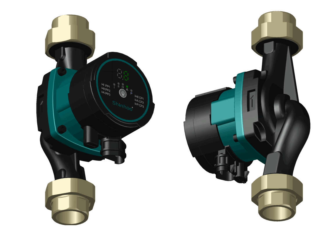 3D модель Циркуляционный насос Shinhoo master S 25-60-180