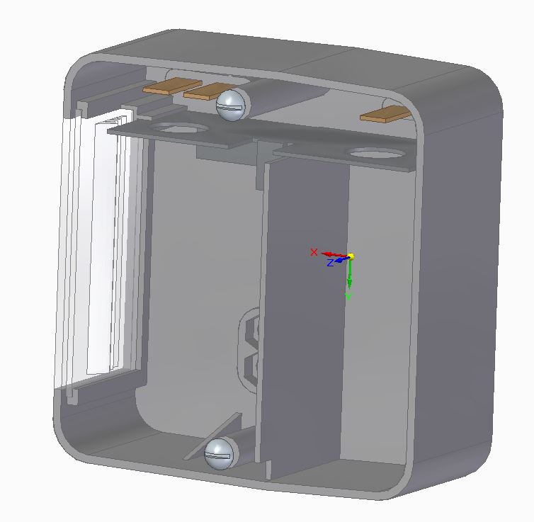 3D модель Фонарь для прицепа артикул ЕС19.01