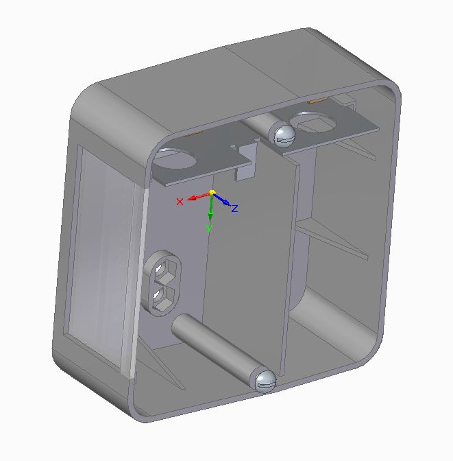 3D модель Фонарь для прицепа артикул ЕС19.01