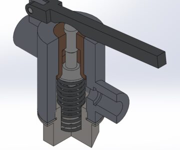 3D модель Клапан пусковой ИГ.14.04.00.00 СБ