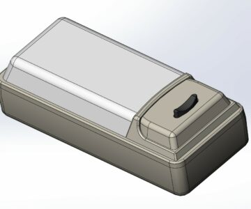 3D модель Плафон освещения салона ВАЗ-2108,2110-2115