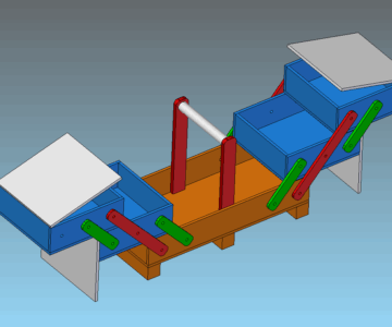 3D модель Сундук для инструмента 675x435x300