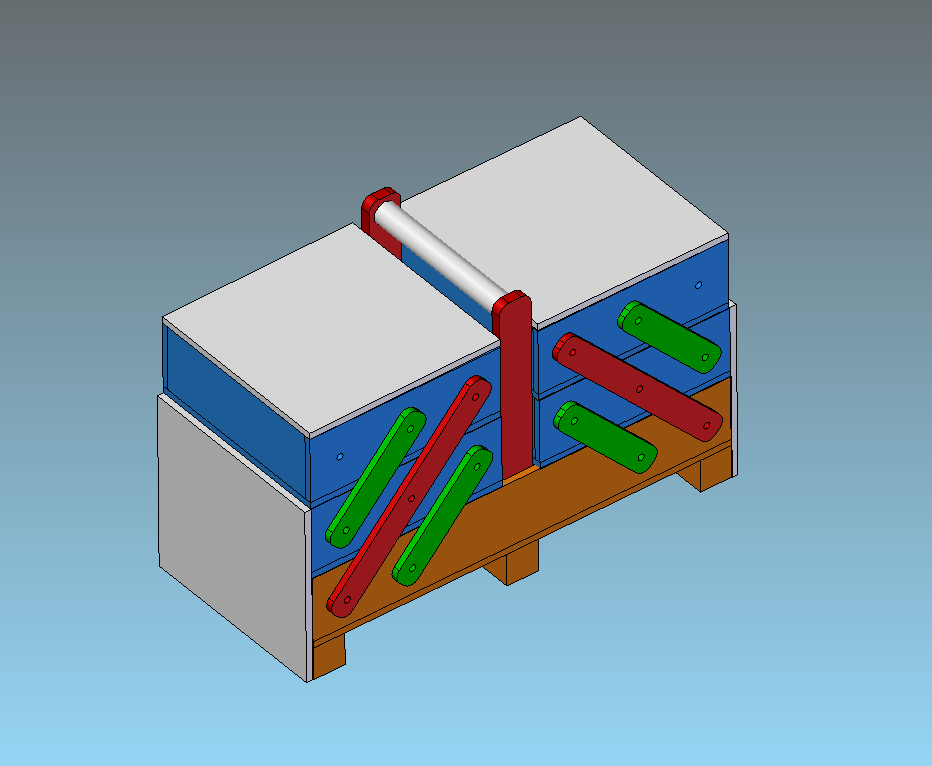 3D модель Сундук для инструмента 675x435x300