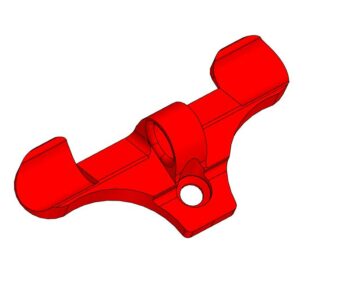 3D модель Держатель шейного ремня для аппаратуры TBS Tango 2 Pro