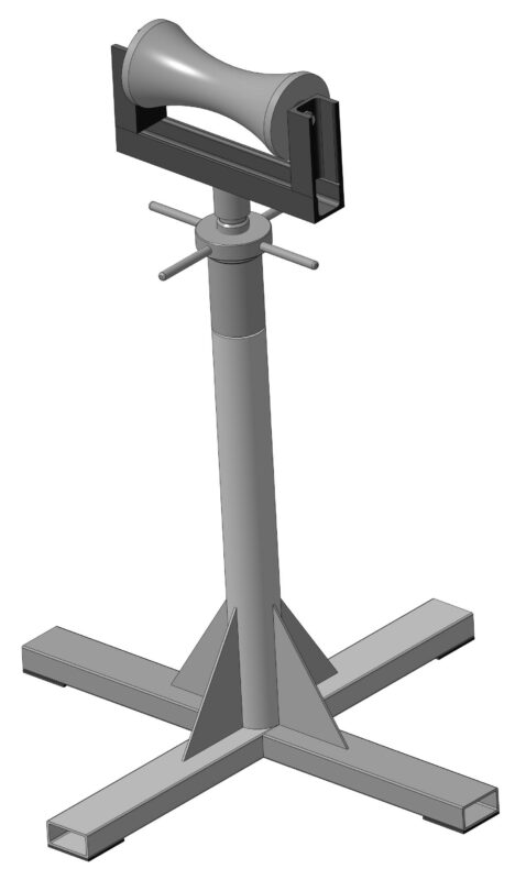 3D модель Роликовая стойка