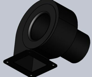 3D модель Вентилятор DE100