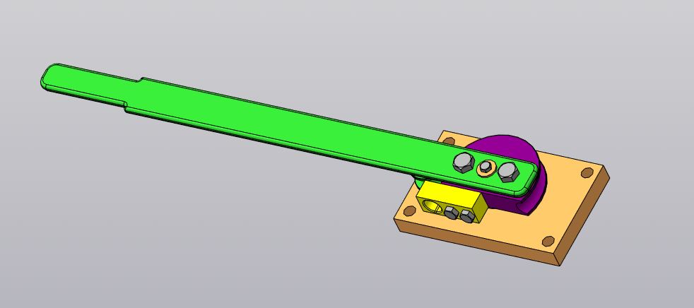 3D модель Ручной трубогиб для труб малого диаметра