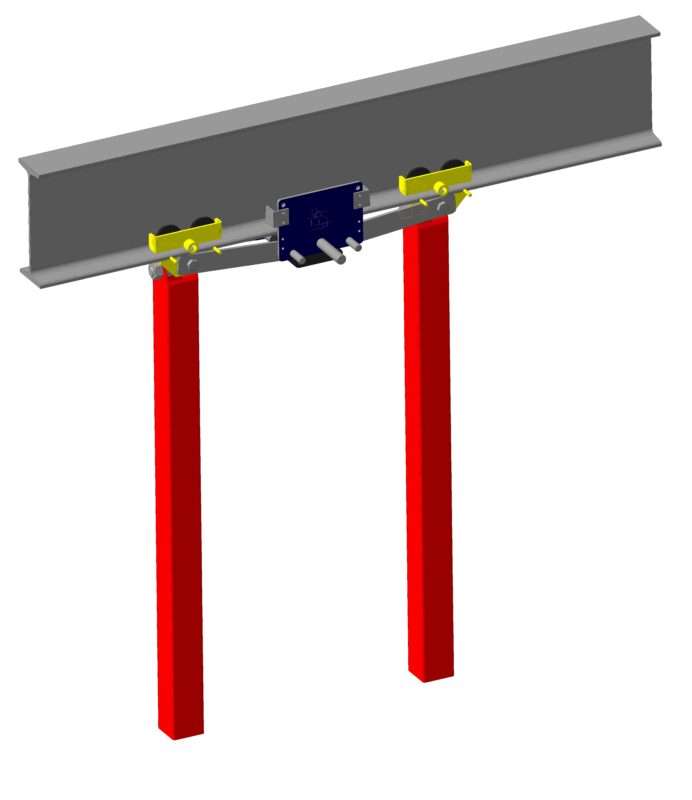 3D модель Подвеска тельфера малого 1,5 т.