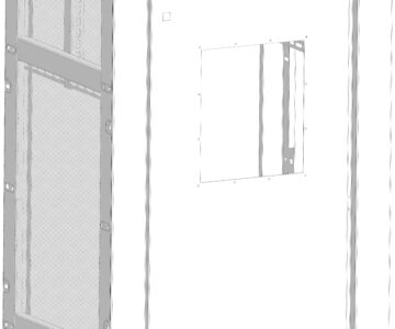 3D модель Камера ЩО70 800х600х2000 (каркас)