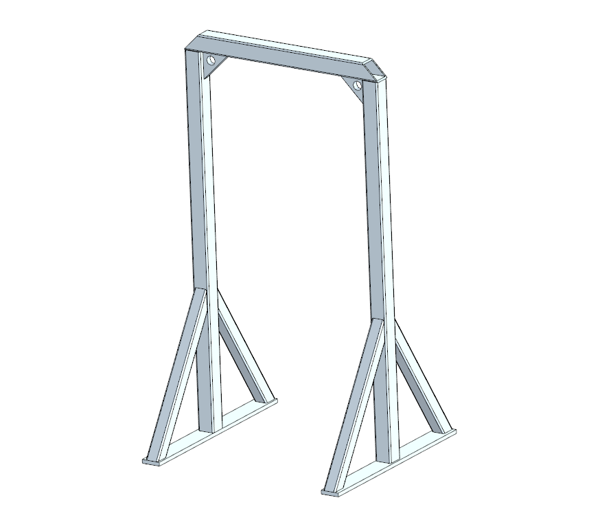 3D модель Рама для загрузки морских контейнеров 2300х2330х1090 мм