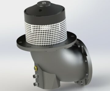 3D модель Донный клапан модель КД-100 АЛ