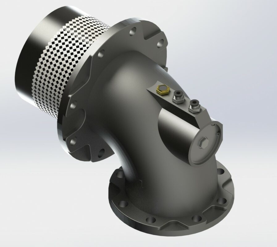 3D модель Донный клапан модель КД-100 АЛ