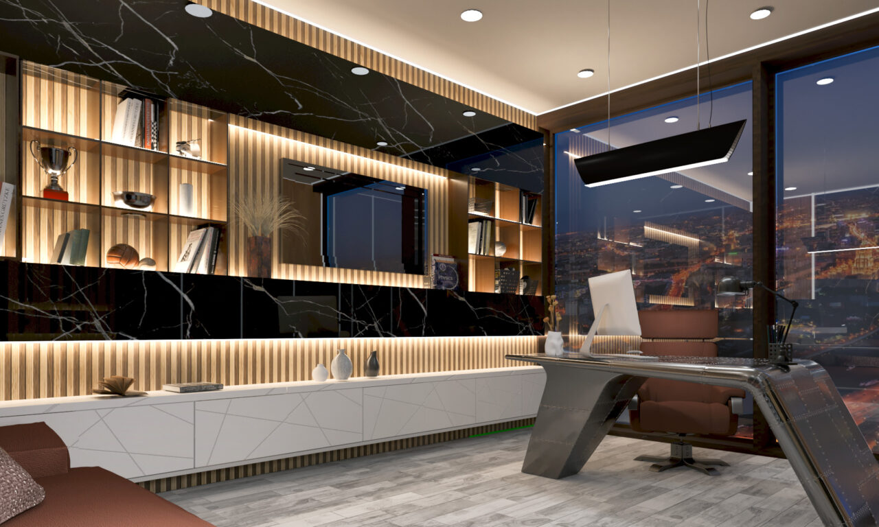 Чертеж Дизайн-проект офиса