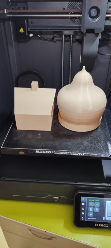 3D модель Кормушки для птиц "Колокольчик" и "Домик"