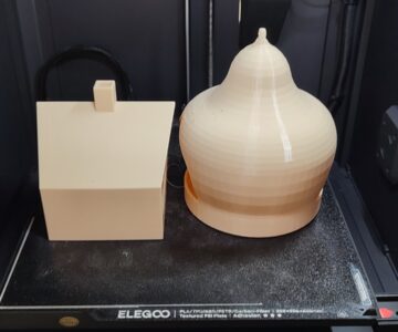 3D модель Кормушки для птиц "Колокольчик" и "Домик"