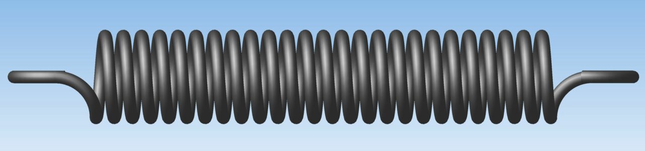 3D модель Пружина растяжения 1086-0319