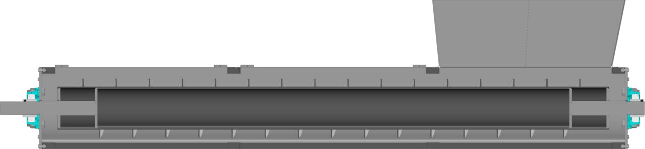3D модель Шнековый транспортёр. Рабочая модель