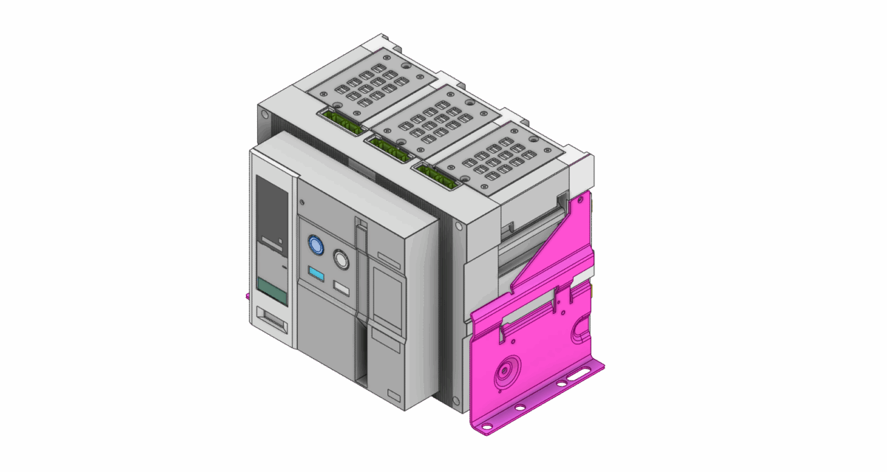 3D модель Вакуумный контактор LS Electric серии Susol (VCS)