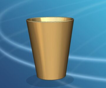 3D модель Стакан 200мл