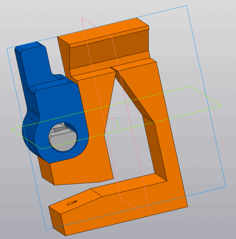 3D модель Прижим на ламели лазерного станка CO2 для печати на 3D принтере