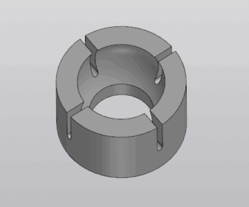 3D модель Втулка кулисы КПП Даймос Уаз Патриот