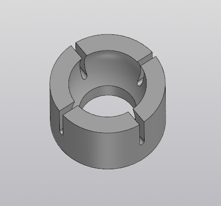 3D модель Втулка кулисы КПП Даймос Уаз Патриот
