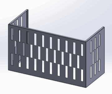 3D модель Каркас корзины для кондиционера