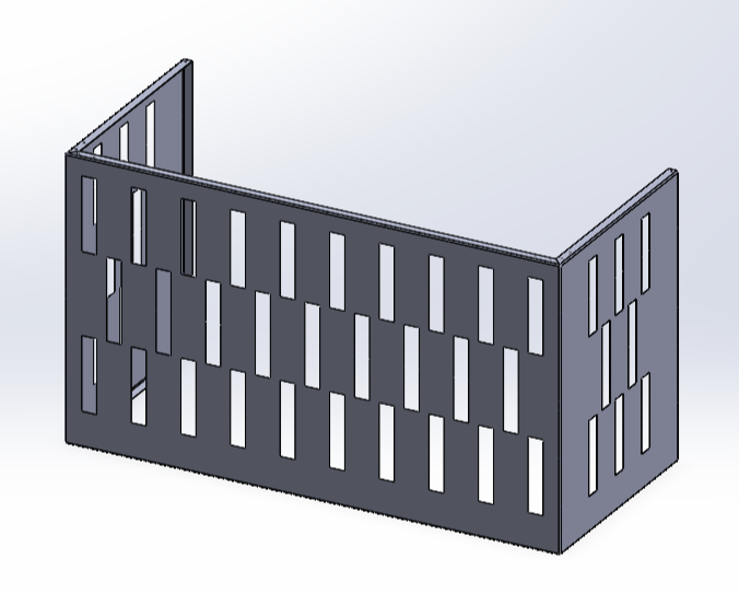 3D модель Каркас корзины для кондиционера
