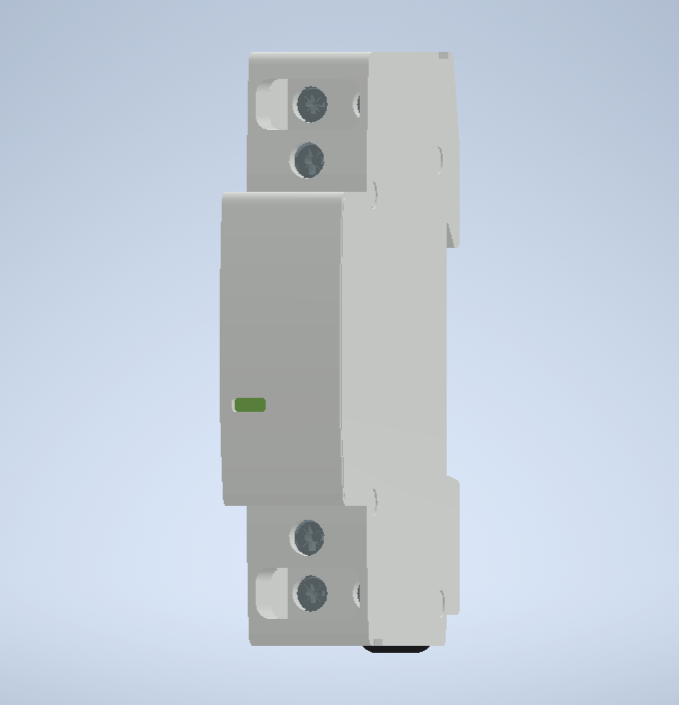 3D модель 3D модель контактора ABB ESB20-20N-06