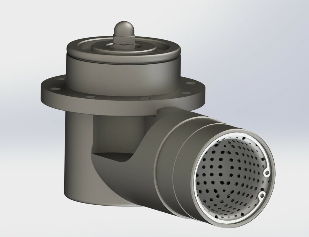 3D модель Дыхательный клапан ДУ80 EN13082