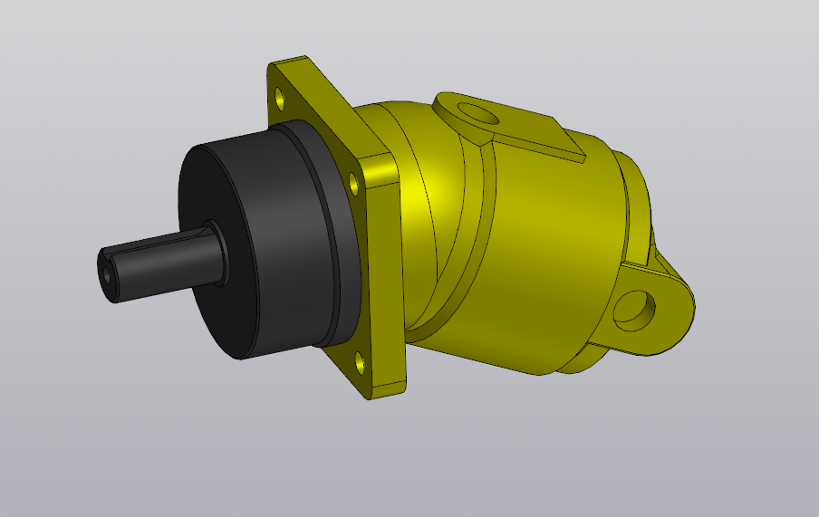 3D модель Гидромотор МГ 2.28/32.1Б (Аналог 310.2.28.01.03)