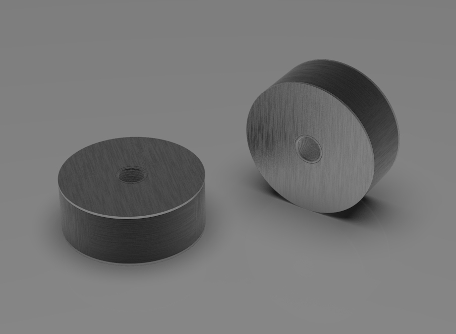 3D модель Виброопоры ЕС тип С для промышленного оборудования