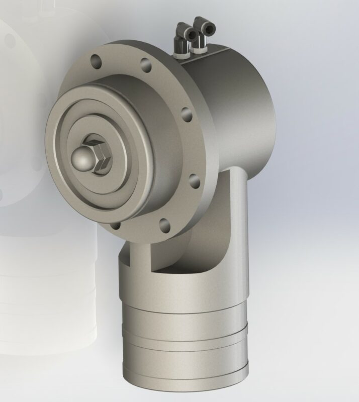 3D модель Дыхательный клапан ДУ80 EN13082