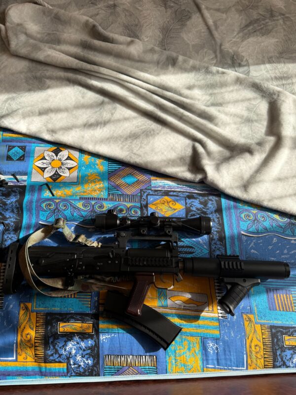 3D модель Планки пикатини на глушитель ОЦ-14 Гроза СтрайкАрмс (Страйкбол)