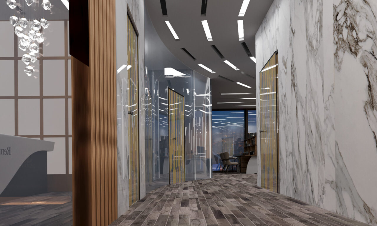 Чертеж Дизайн-проект офиса