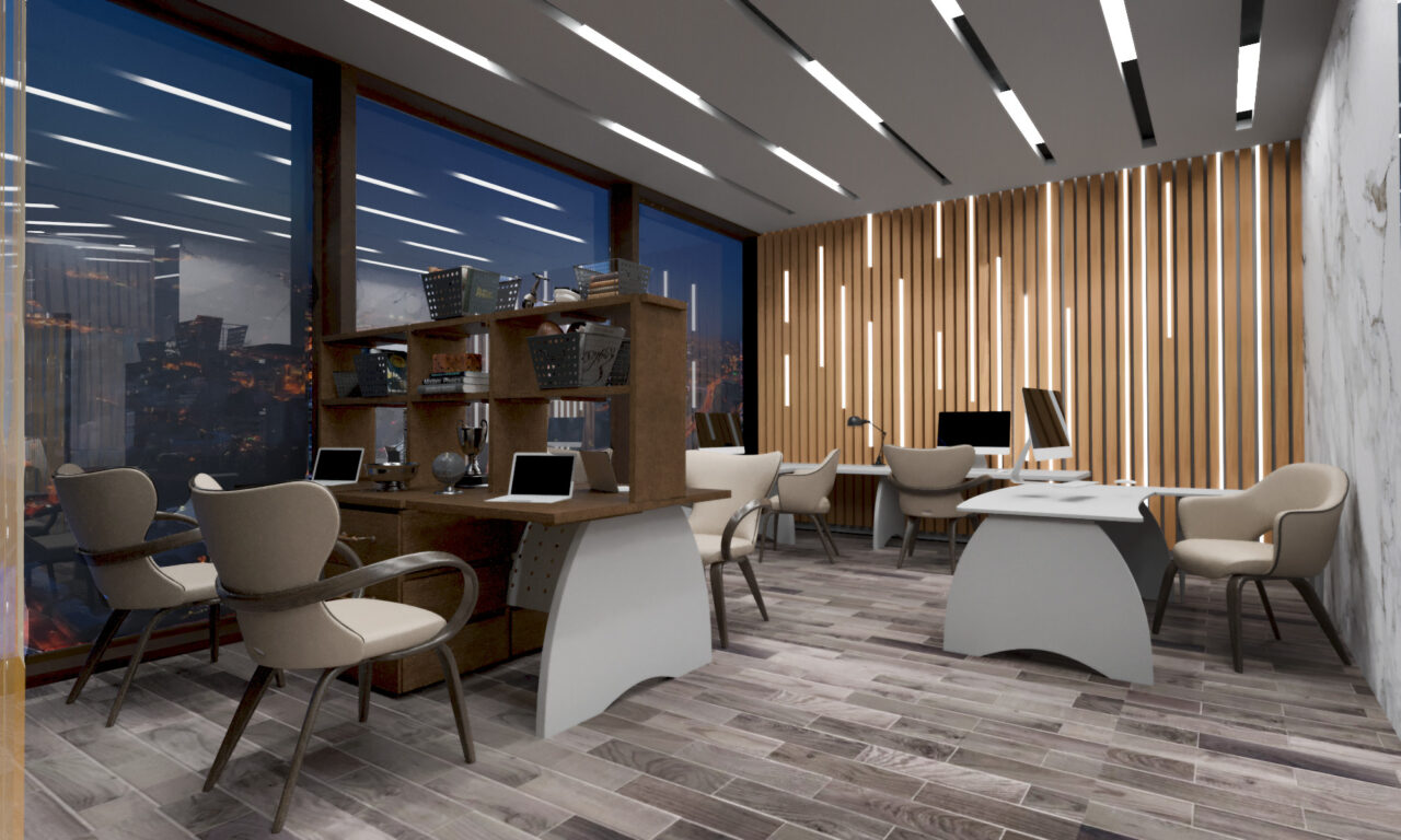 Чертеж Дизайн-проект офиса