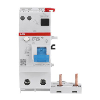 3D модель Блок УЗО АВВ S200+DDA 202 AC УЗО