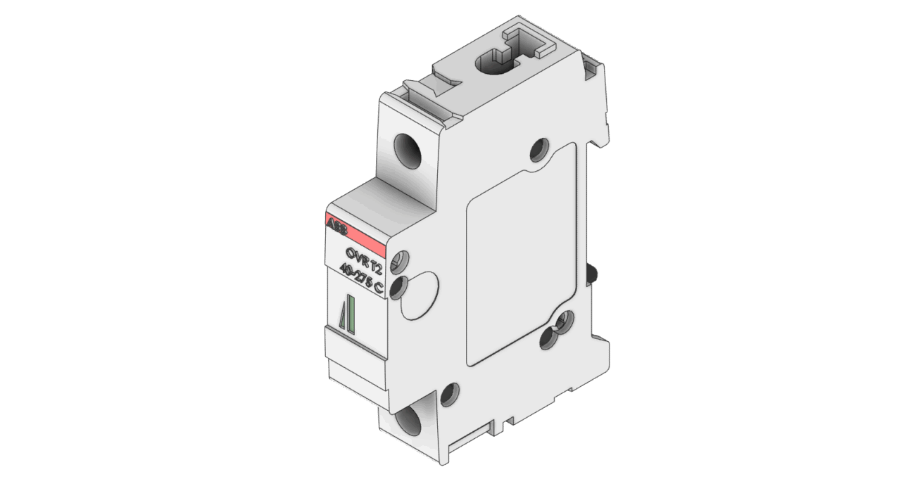 3D модель Ограничитель перенапряжения ABB OVR T2 40-275C УЗИП