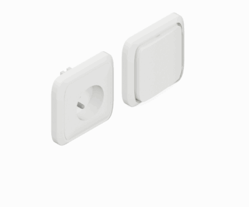 3D модель Выключатель, розетка ABB Tango