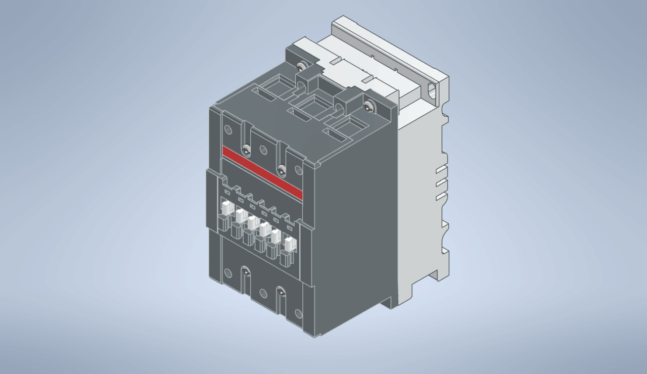 3D модель Контактор abb A110-30-00