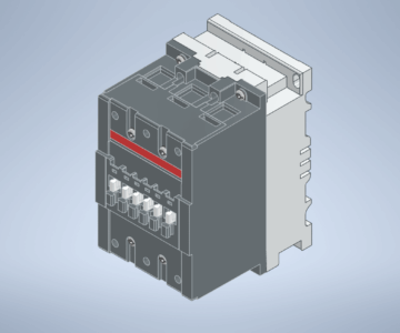 3D модель Контактор abb A110-30-00