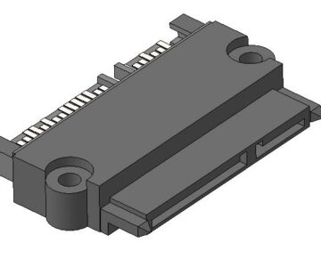 3D модель SATA адаптер 22-контактный