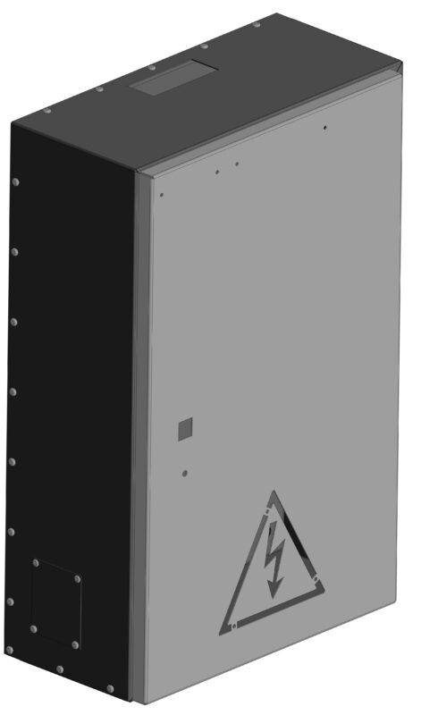 3D модель Шкаф ЯСН (ящик собственных нужд) 610х410х200