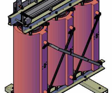 3D модель Трансформатор 1000 кВА