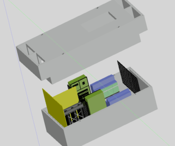 3D модель Подземная трансформаторная подстанция ТП 10/0,4 кв